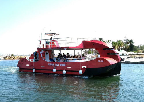 Barca professionale barca da turismo - Vision  - SQUALTEC - entrobordo