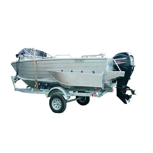 Barca professionale barca da lavoro - Seaya 480D - Qing Dao Hvon Boat Co., Ltd. - fuoribordo / in alluminio / rimorchiabile