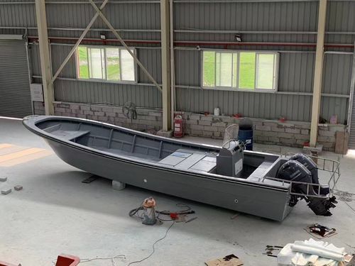 Barca da pesca e diporto fuoribordo - YB-973 - Changzhou Youbang Boat Co., Ltd. - bimotore / open / multiuso
