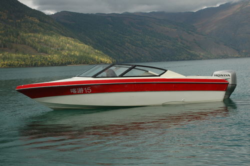 Runabout fuoribordo - YB-760 - Changzhou Youbang Boat Co., Ltd. - con dual console / open / max. 12 persone