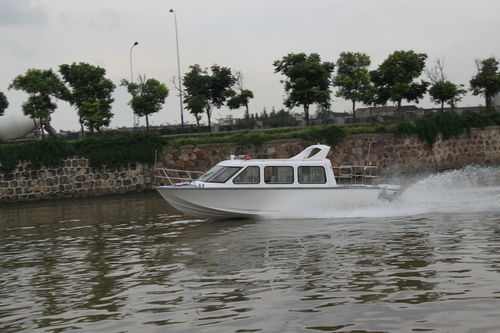 Barca professionale patrol boat - YB-950 - Changzhou Youbang Boat Co., Ltd. - fuoribordo / in fibra di vetro