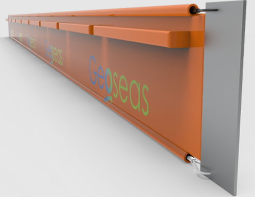 Barriera contro l'inquinamento da idrocarburi - Geoseas Marine Protection and Demarcation Products Manufacturing LLC - galleggiante