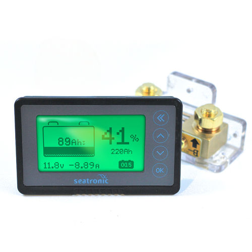 Indicatore marino - EGBMS1 - seatronic - di supervisione / digitale / per batteria