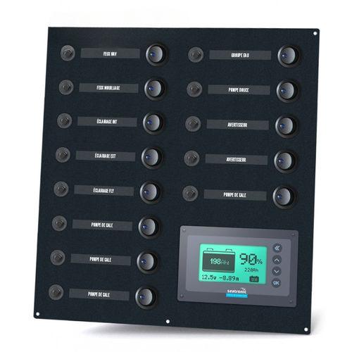 Quadro elettrico per barca - ETA13G - seatronic - di illuminazione / LED