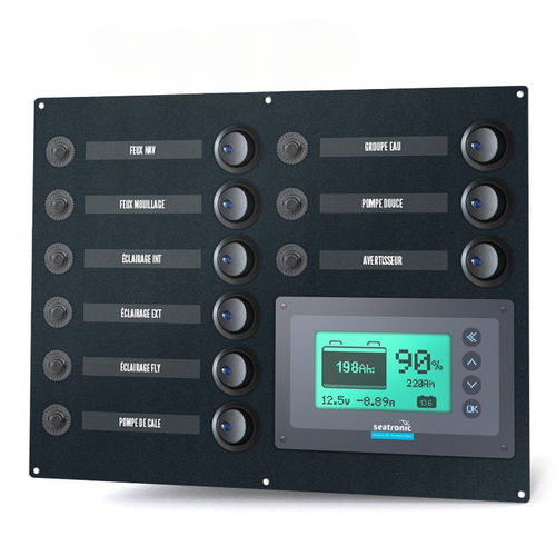 Quadro elettrico per barca - ETA09G - seatronic - di illuminazione / LED