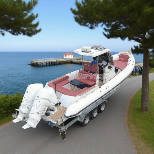 Barca professionale patrol boat - Luxury 940 large - MerVista Boat - barca di salvataggio / fuoribordo / gommone semirigido