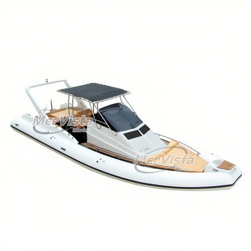 Gommone fuoribordo - 960 Luxury - MerVista Boat - bimotore / semirigido / RIB