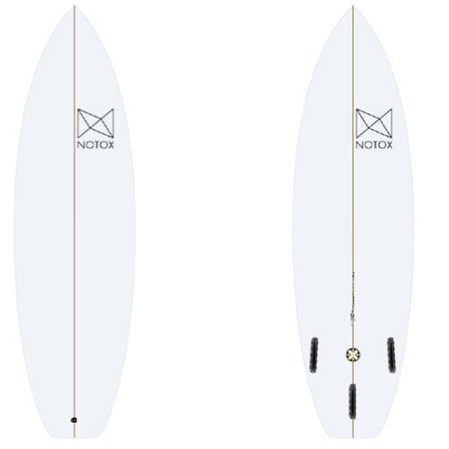 Tavola da surf ibrida - Boulon - Notox - livello esperto / per livello intermedio