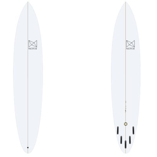 Tavola da surf gun - modern - Notox - livello esperto / per livello intermedio