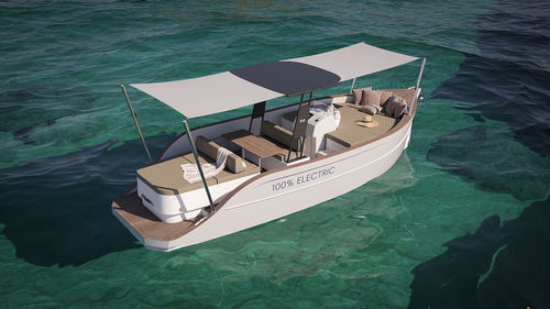 Lancia entrobordo - reBot 8 - reBot Yachts S.L. - elettrica / open / POD drive