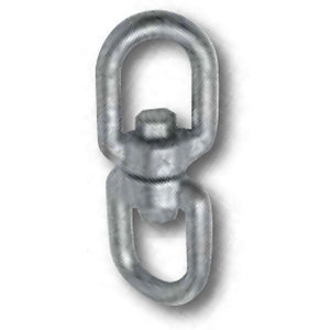 Grillo girevole doppio occhiello - 61301 series - VIGOUROUX - per catene di ancore