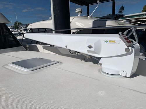 Gru per yacht - Davco 500 - Davco - per barca / di bordo / con braccio