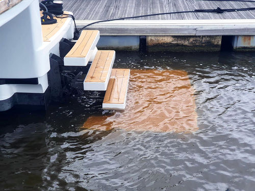 Scala per yacht per piattaforma di poppa - Aquastairs™ - Davco