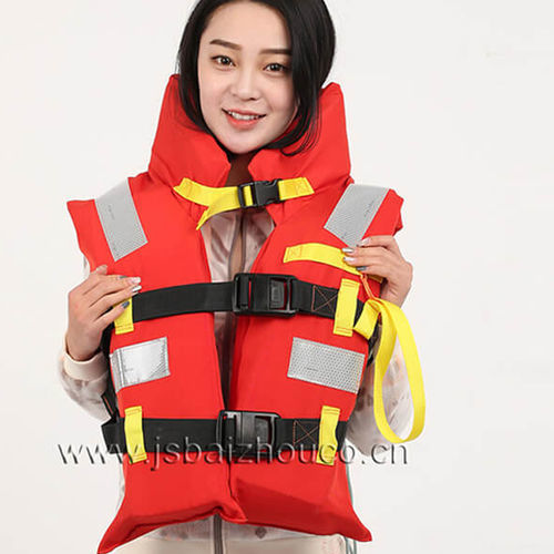 Giubbotto di salvataggio in espanso - JBY-3 - Jiangsu Baizhou Safety Technology Co,.ltd. - 190 N / unisex / arancione