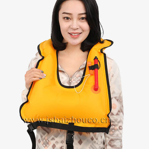 Aiuto al galleggiamento per sport nautici - JBY-7236 - Jiangsu Baizhou Safety Technology Co,.ltd. - per uomo / arancione / rosso