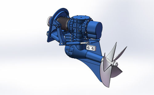 Sistema di propulsione per nave - TSD Surface Drive System