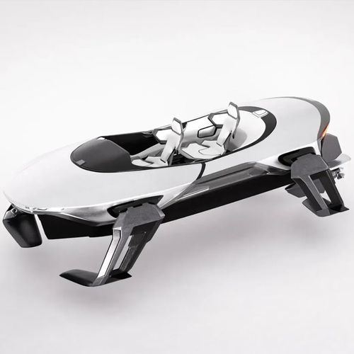 Veicolo nautico personale con hydrofoil - Zephynaut4 - Wavewatts Boat - elettrico