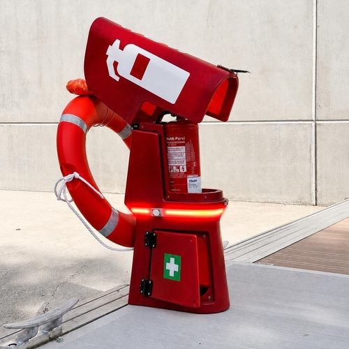 Colonnina di emergenza - MARCONN SOS - MARCONN - VILTEC - antincendio / per salvagente anulare / con illuminazione incorporata