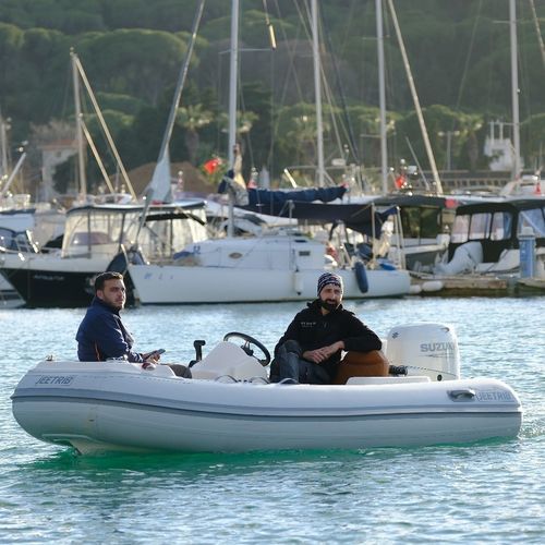 Gommone fuoribordo - JEETRIB JR-F-355-C - Polat Marine Boat Production Company - semirigido / open / con console laterale