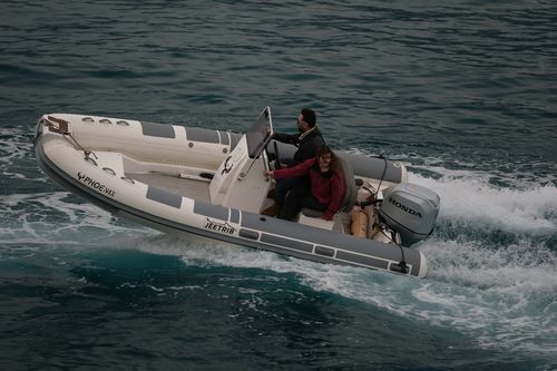Gommone fuoribordo - JEETRIB JR-F-465-SC - Polat Marine Boat Production Company - semirigido / open / con console laterale