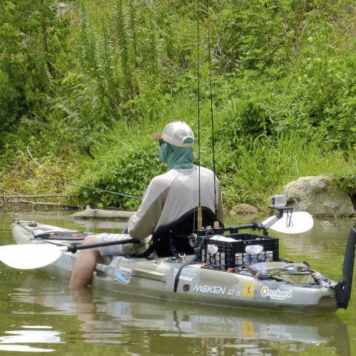Kayak sit-on-top - MOKEN 12.5 - FeelFree Kayak EU Sp. z o.o - da pesca / per adulto / monoposto