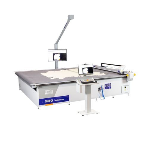Macchina da taglio automatica - SHARP - L - OTEMAN - elettrica / per cuoio / per cantiere navale