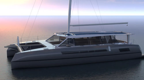 Sailing-yacht catamarano - Max 55SC - Max Cruise Marine - da crociera / con 4 cabine / con poppa aperta