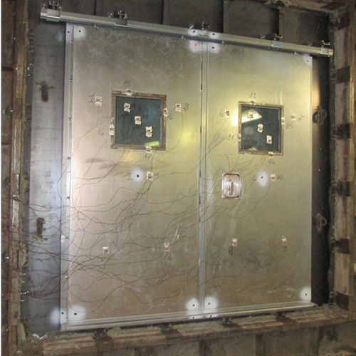 Porta per nave - A60 – P_2SL-A60Y - Bimar - per yacht / scorrevole / indoor