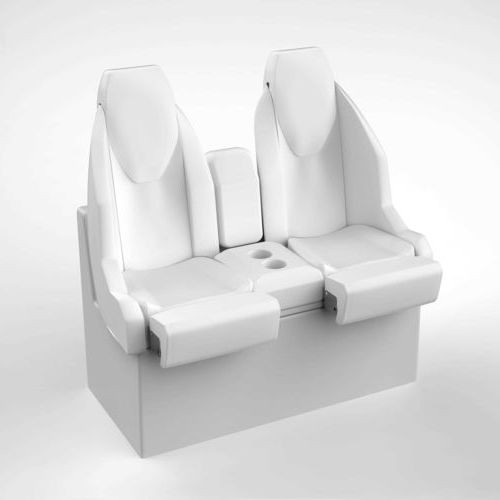 Panchetta per barca - STL BENCH NO.2 - M.A. Marine Solutions Sp. z o. o. - per yacht / 2 posti / multicolore