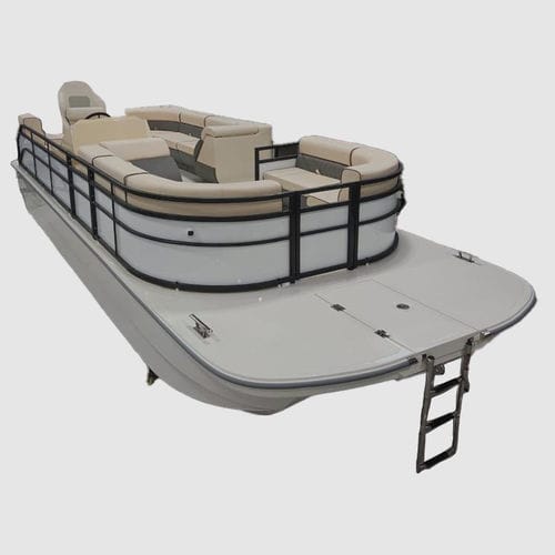 Pontoon boat fuoribordo - 250 GR - Driftmark Marine - open / con console laterale / da pesca