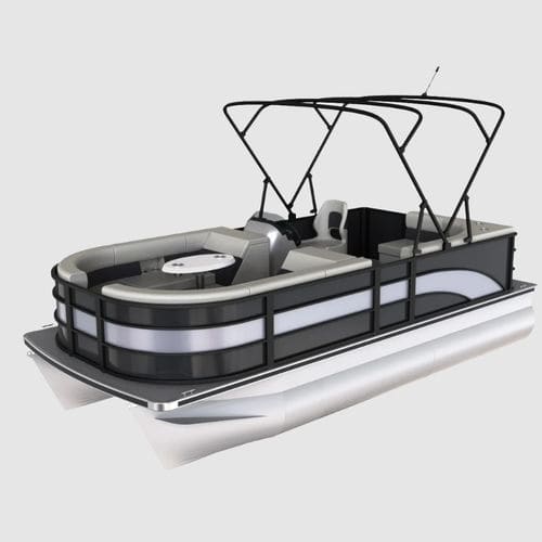 Pontoon boat fuoribordo - 580 AL - Driftmark Marine - open / con console laterale / da pesca
