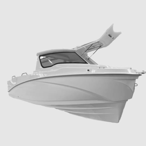 Barca da pesca e diporto fuoribordo - Driftmark 22 Cuddy - Driftmark Marine - con dual console / da pesca / in fibra di vetro