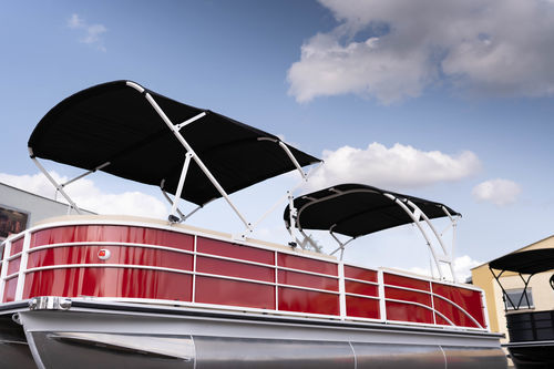 Pontoon boat fuoribordo - 250 AL - Driftmark Marine - tri-tube / open / con console laterale