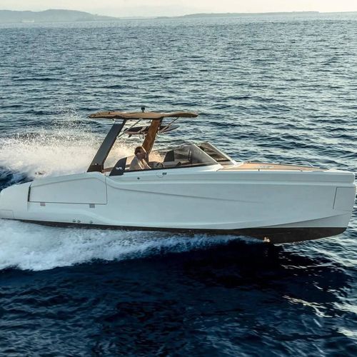 Runabout fuoribordo - WAMA 26 - LUXOLOR BOATS - open / con dual console / ad alta prestazione