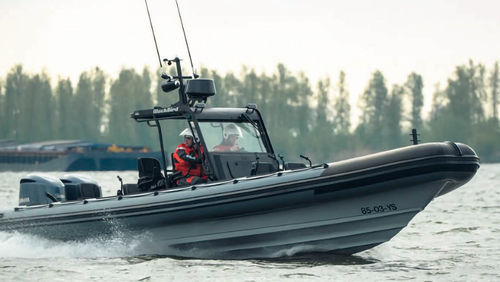 Barca professionale patrol boat - M.A.G. Boats - barca di salvataggio / fuoribordo / gommone semirigido