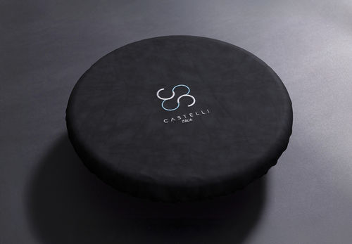 Rivestimento per ruota del timone - CLASSIC BLACK - CASTELLI ITALIA
