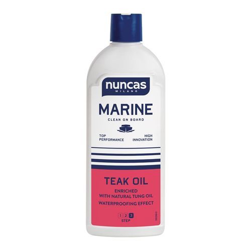 Olio nutriente - Marine Teak Oil - 500ml - Nuncas Italia S.p.A. - per legno / per bordo / marino