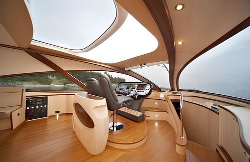 Vetrata per yacht - Curved - AYDIN ACAR YACHT GLASS DENIZCILIK A.S. - temprato / laminata