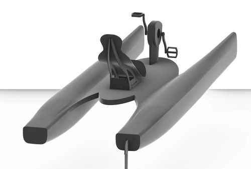 Pedalò monoposto - Solo'eau - SARL sprinteau - bianco