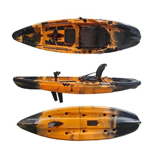 Kayak sit-on-top - BEAUFORT - LONG WAVE - modulare / da pesca / per la pesca