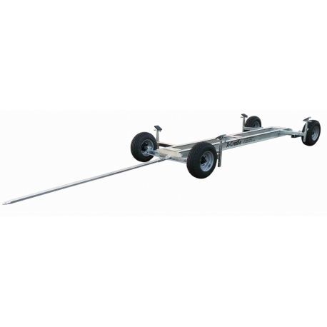 Carrello per movimentazione - SIMPLE X.T.MB - X-Cradle™ - per barca / a larghezza variabile