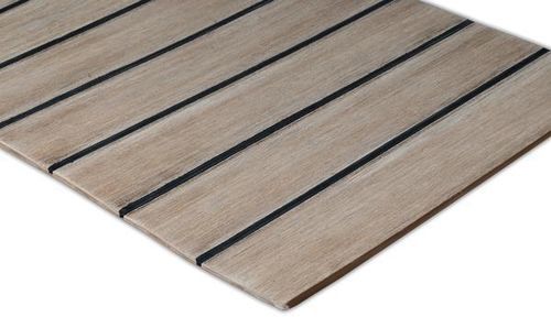Rivestimento per ponte antiscivolo - Dura Teak - aspetto teak / in teak sintetico / ecologico