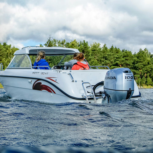 Motore fuoribordo - BF80 - 100 - Honda Marine France - a benzina / da turismo / professionale