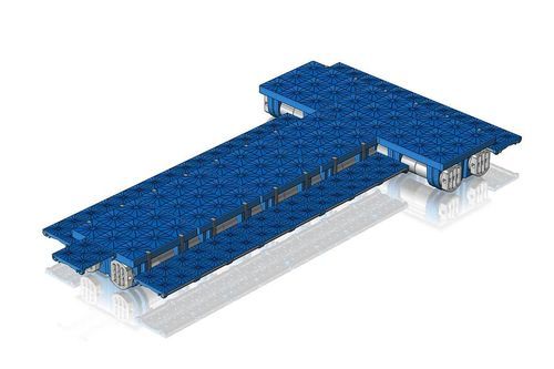 Unità di galleggiamento per pontile galleggiante modulare - ROTO Modular Pontoon Systems - Roto