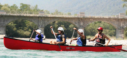 Canoa canadese - CANADIER 5 W - Roto - multiuso / da turismo / 5 posti