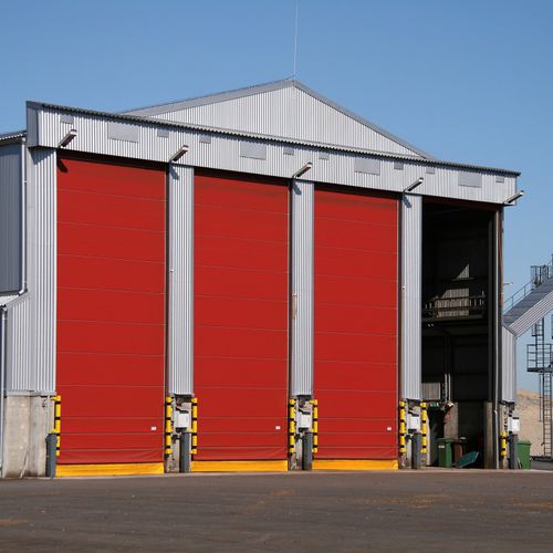 Porta per cantiere navale - NK2 Lite - Champion Door Oy  - scorrevole verticale / doppia