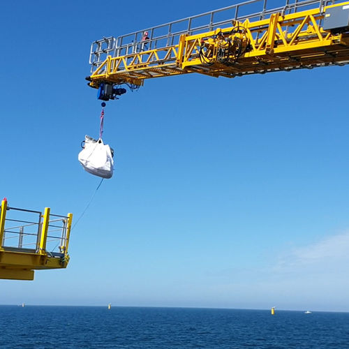 Passerella per nave di supporto offshore - SMST Designers &  Constructors BV - telescopica / idraulica