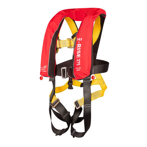 Giubbotto di salvataggio autogonfiabile - HI-RISE + FALL ARREST HARNESS - Mullion Survival Technology - 275 N / ISO12402-2 / ISO12401