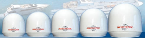 Antenna satellite - MST 55 IP - Navisystem Marine Electronics - Internet / per barca / per yacht