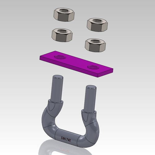 Grillo per nave a lira - DIN745 - Yapas Chain and Forging Co. Ltd. - di assemblaggio per catena di ancora